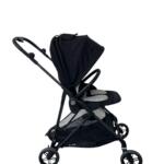 Xe đẩy Cybex Melio carbon màu full đen (tặng kèm đệm lót nằm xe đẩy Kate mesh thoáng mát)