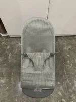 Ghế rung Baby Bjorn vải air mesh màu xám nhạt (còn box) - Ảnh 4