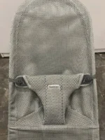 Ghế rung Baby Bjorn vải air mesh màu xám nhạt (còn box) - Ảnh 6