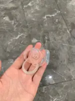 Ty giả mix brand Tommee Tippee Night Time (dạ quang) & BIBS cao su non - Ảnh 9