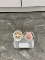 Ty giả mix brand Tommee Tippee Night Time (dạ quang) & BIBS cao su non - Ảnh 7