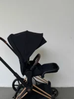 Xe đẩy Cybex priam màu đen khung rose gold (còn box seat pack) - Ảnh 18