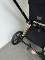 Xe đẩy Cybex priam màu đen khung rose gold (còn box seat pack) - Ảnh 22