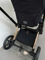 Xe đẩy Cybex priam màu đen khung rose gold (còn box seat pack) - Ảnh 23