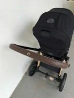 Xe đẩy Cybex priam màu đen khung rose gold (còn box seat pack) - Ảnh 25