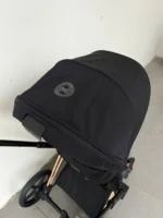 Xe đẩy Cybex priam màu đen khung rose gold (còn box seat pack) - Ảnh 26