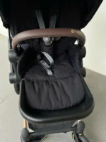 Xe đẩy Cybex priam màu đen khung rose gold (còn box seat pack) - Ảnh 31