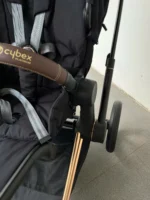 Xe đẩy Cybex priam màu đen khung rose gold (còn box seat pack) - Ảnh 7