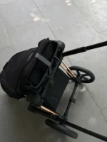 Xe đẩy Cybex priam màu đen khung rose gold (còn box seat pack) - Ảnh 9