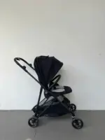 Xe đẩy Cybex Melio carbon màu full đen (tặng kèm đệm lót nằm xe đẩy Kate mesh thoáng mát) - Ảnh 18