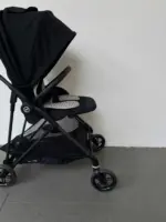 Xe đẩy Cybex Melio carbon màu full đen (tặng kèm đệm lót nằm xe đẩy Kate mesh thoáng mát) - Ảnh 21