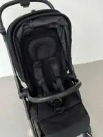 Xe đẩy Cybex Melio carbon màu full đen (tặng kèm đệm lót nằm xe đẩy Kate mesh thoáng mát) - Ảnh 36