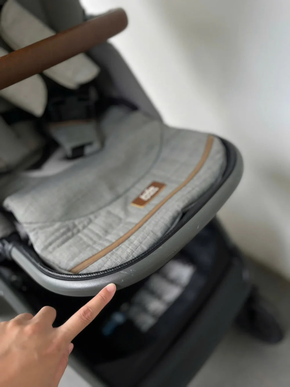 Xe đẩy Joie Aeria Signature màu xám (còn box) - Ảnh 25
