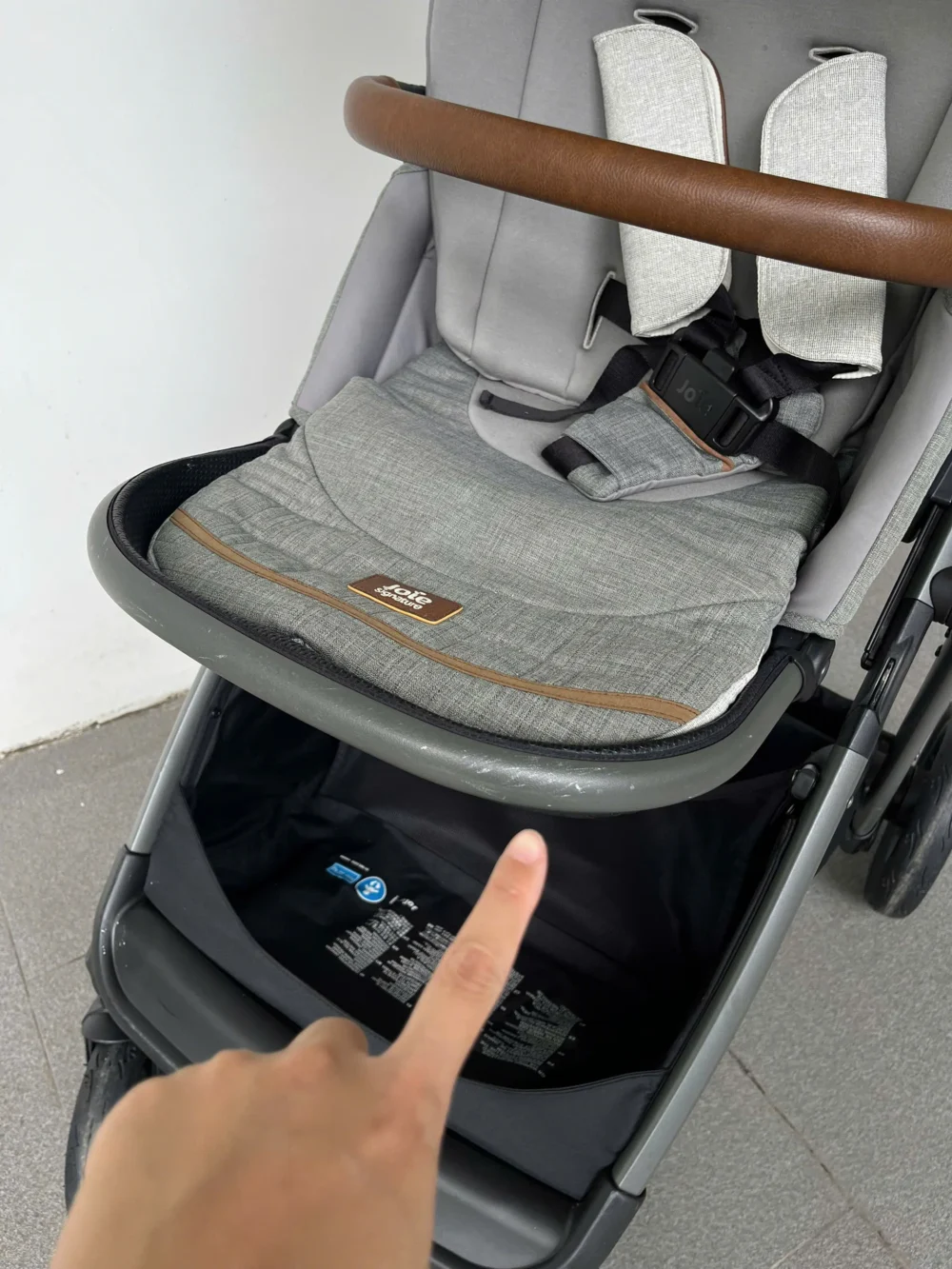 Xe đẩy Joie Aeria Signature màu xám (còn box) - Ảnh 36