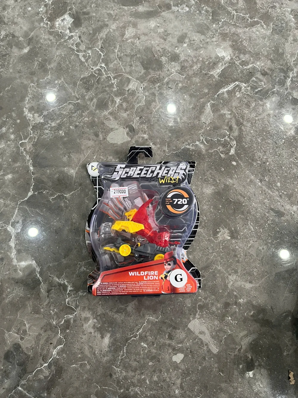 Xe đồ chơi sư tử rực lửa Screechers Wild (full box)Screechers wild 4 - Ảnh 6