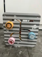 Hộp đồ chơi gỗ thả khối 5 in 1 Activity Box Polar B (full box)PolarB - Ảnh 2