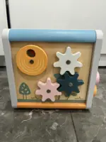 Hộp đồ chơi gỗ thả khối 5 in 1 Activity Box Polar B (full box)PolarB - Ảnh 4