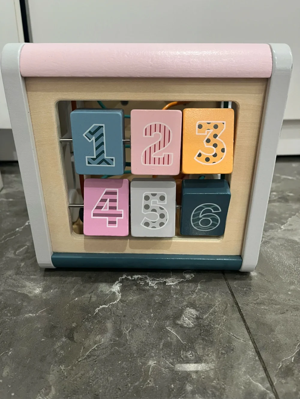 Hộp đồ chơi gỗ thả khối 5 in 1 Activity Box Polar B (full box)PolarB - Ảnh 5
