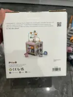 Hộp đồ chơi gỗ thả khối 5 in 1 Activity Box Polar B (full box)PolarB - Ảnh 16