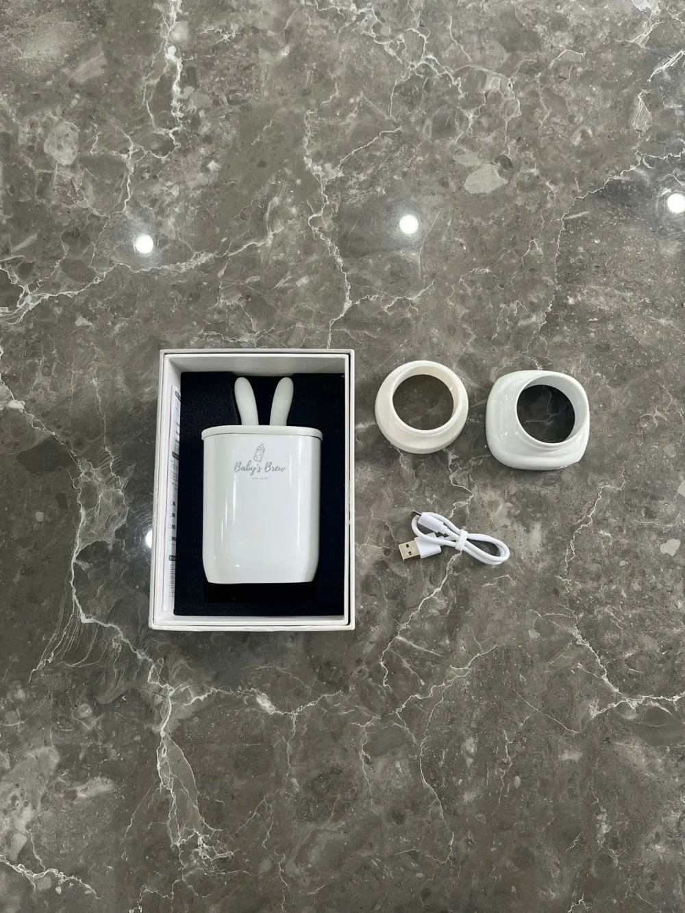 Máy hâm sữa di động Baby's Brew còn box (tặng kèm cổ nối bình Hegen & Tommee tippee)Baby's Brew - Ảnh 4