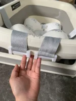Chậu tắm gấp gọn kèm phao Inhe màu xám Inhe - Ảnh 3