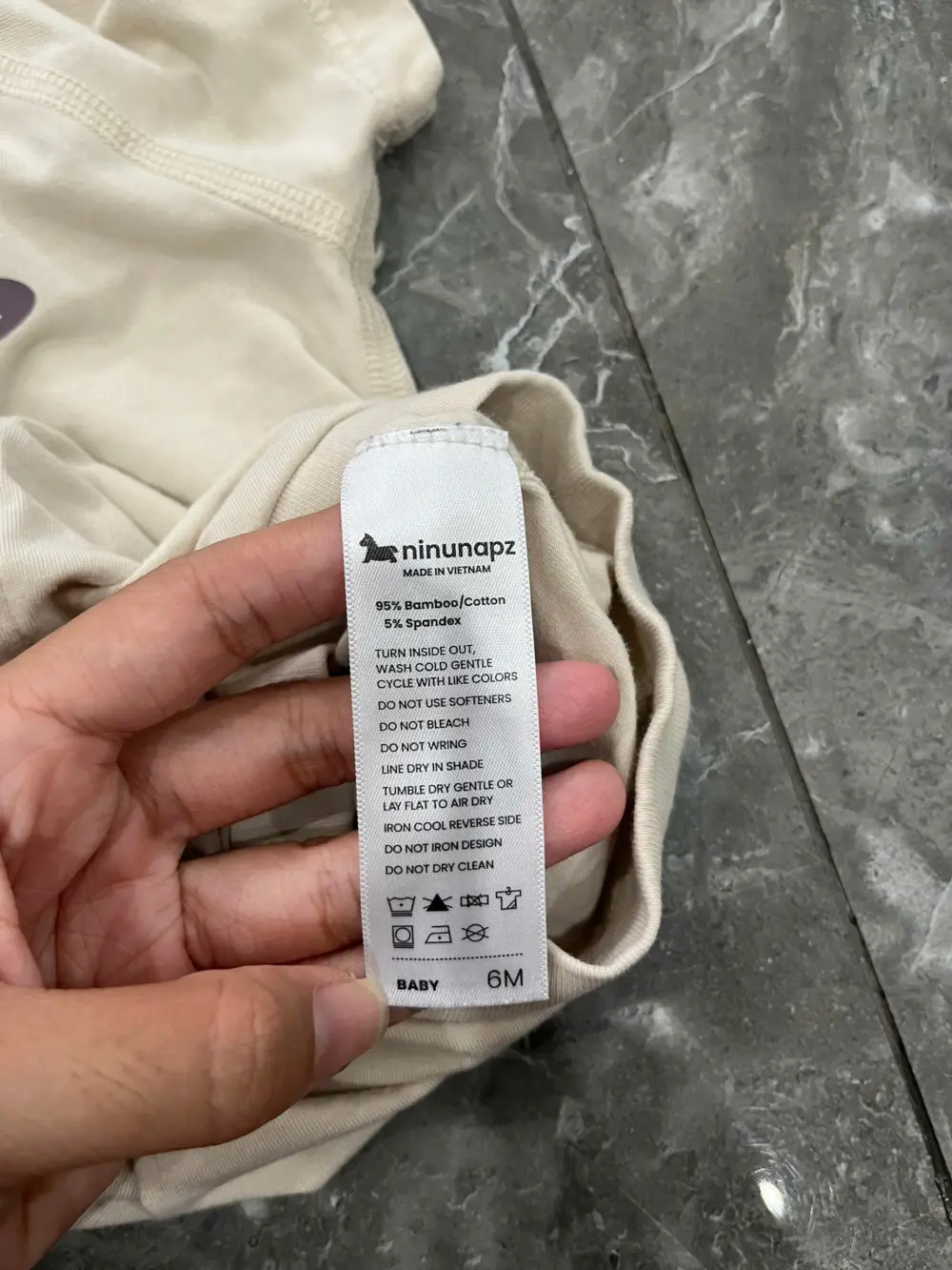 Set 2 bodysuit mix brand Ninunapz & Macro&micro (6 đến 12 tháng)Ninunapz, Macro&micro - Ảnh 3