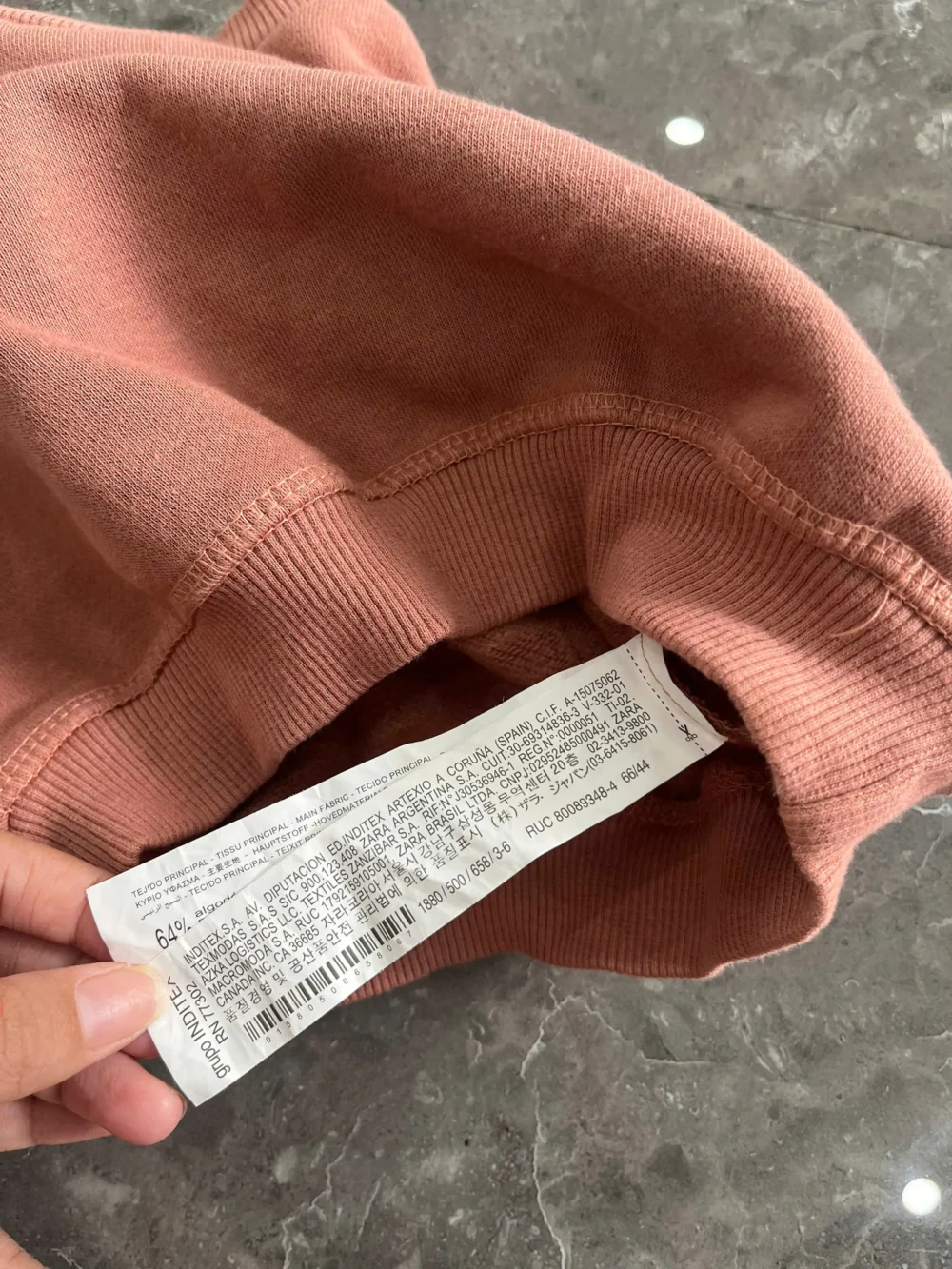 Bộ quần áo nỉ dài tay Zara (3 đến 6 tháng) Zara - Ảnh 3