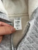 Áo khoác nỉ chèn bông lông cừu Carter's (6 đến 9 tháng) Carter’s - Ảnh 11