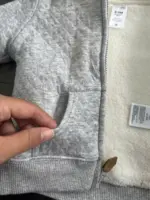 Áo khoác nỉ chèn bông lông cừu Carter's (6 đến 9 tháng) Carter’s - Ảnh 4