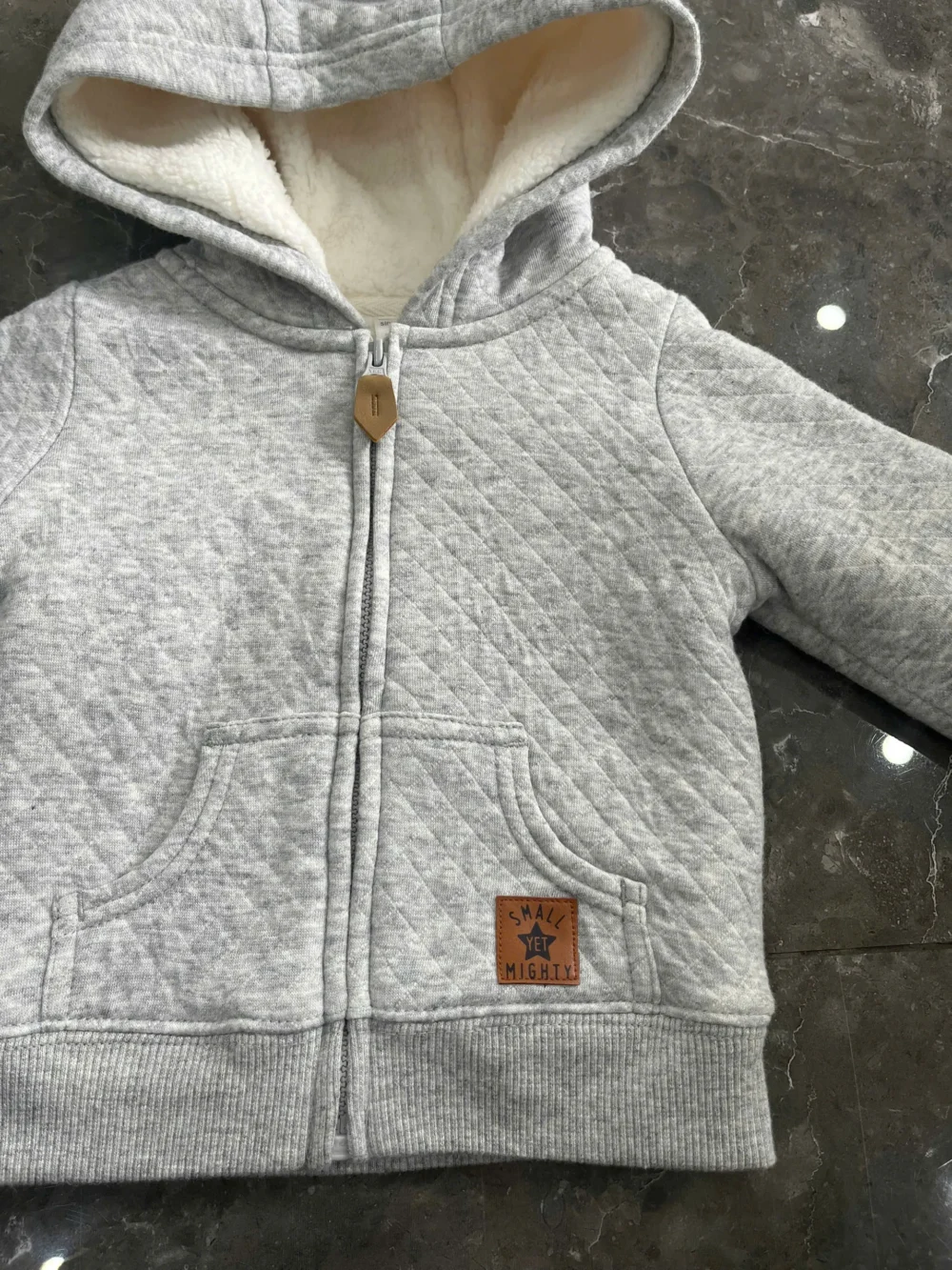 Áo khoác nỉ chèn bông lông cừu Carter's (6 đến 9 tháng) Carter’s - Ảnh 6