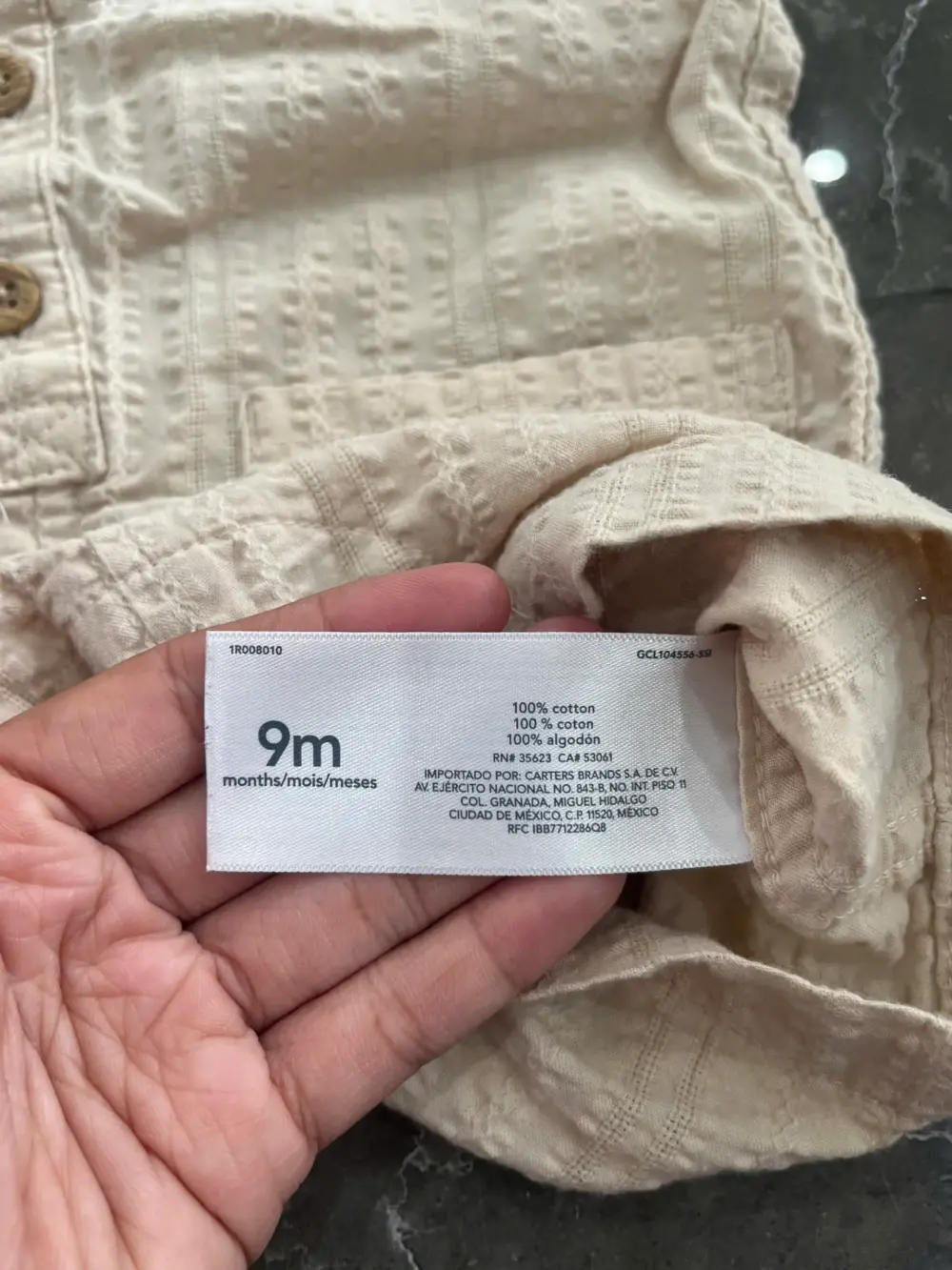 Set 2 bộ bodysuit Carter’s (6 đến 9 tháng)Carter’s - Ảnh 10