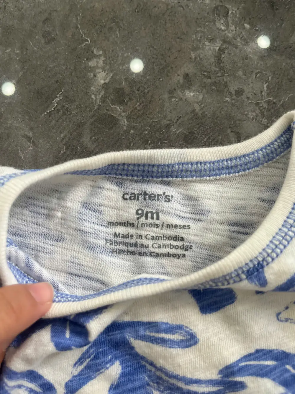 Set 2 bộ bodysuit Carter’s (6 đến 9 tháng)Carter’s - Ảnh 8