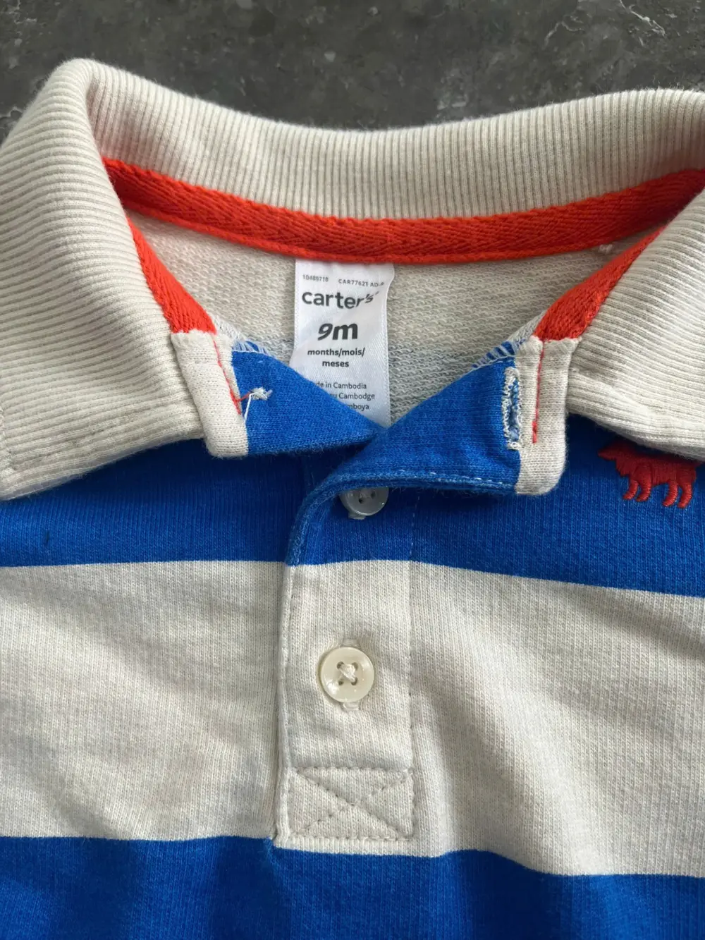 Set 2 bodysuit Carter’s tặng kèm quần đùi cho bé (6 đến 9 tháng)Carter’s - Ảnh 5