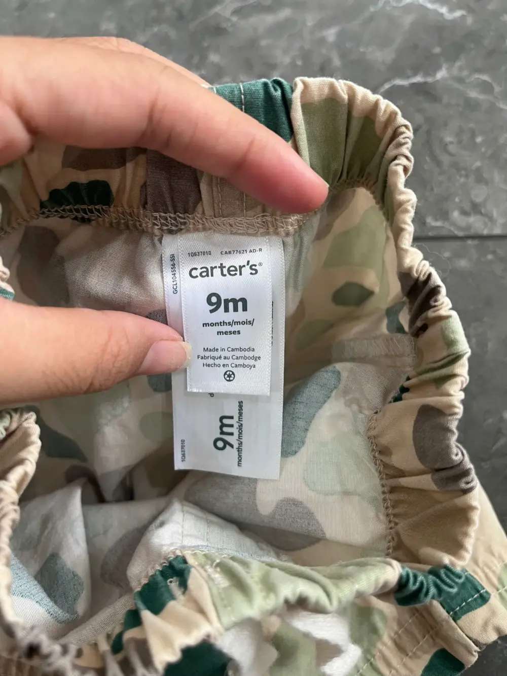 Set 2 bodysuit Carter’s tặng kèm quần đùi cho bé (6 đến 9 tháng)Carter’s - Ảnh 9