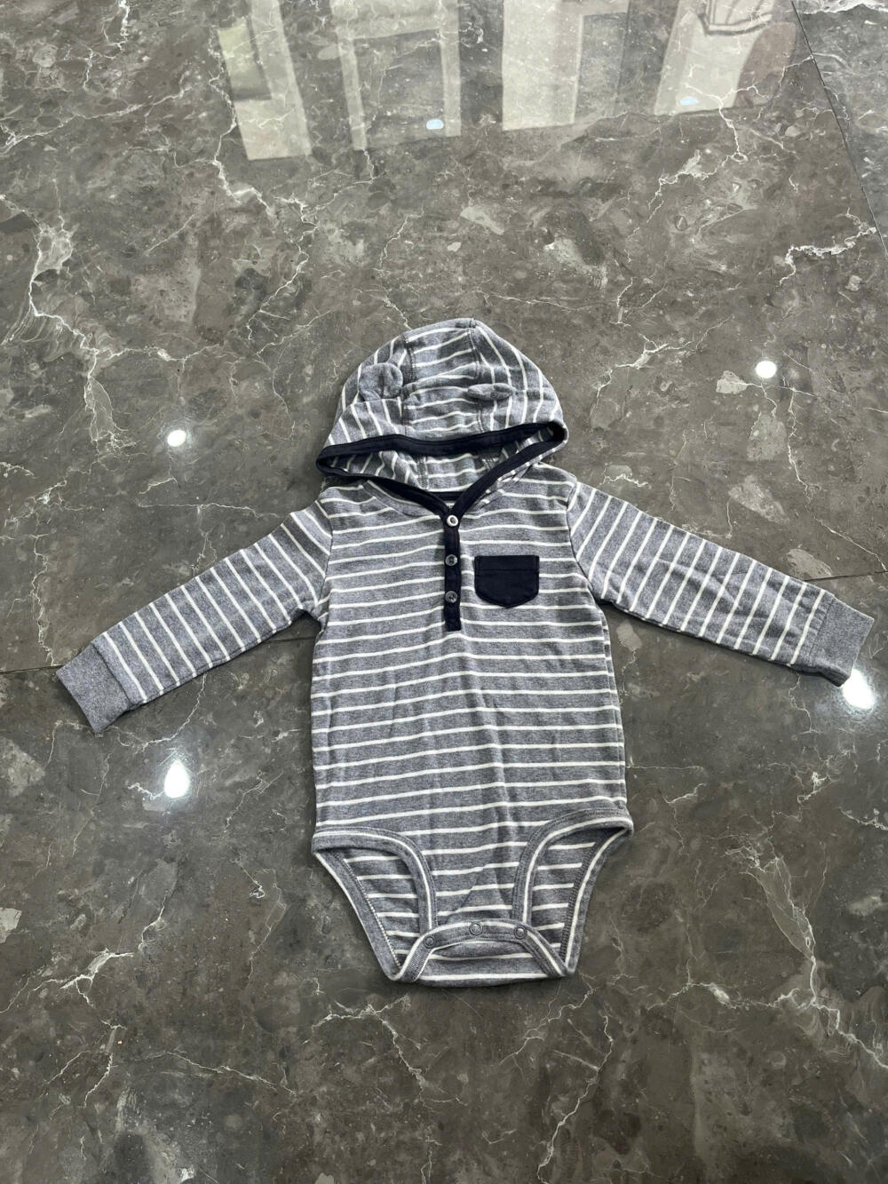 Set 3 món đồ cho bé mix brand H&M, Little ricky’s, Carter’s H&M, Little ricky’s, Carter’s - Ảnh 15