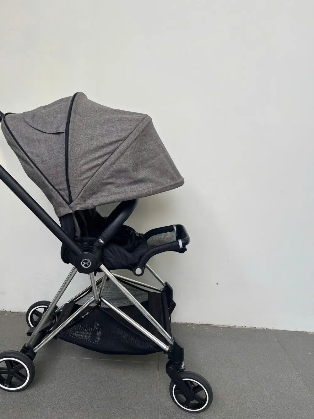 Xe đẩy Cybex mios 1 (xám khung bạc) 0-4 tuổi tối đa 22kg - Ảnh 11