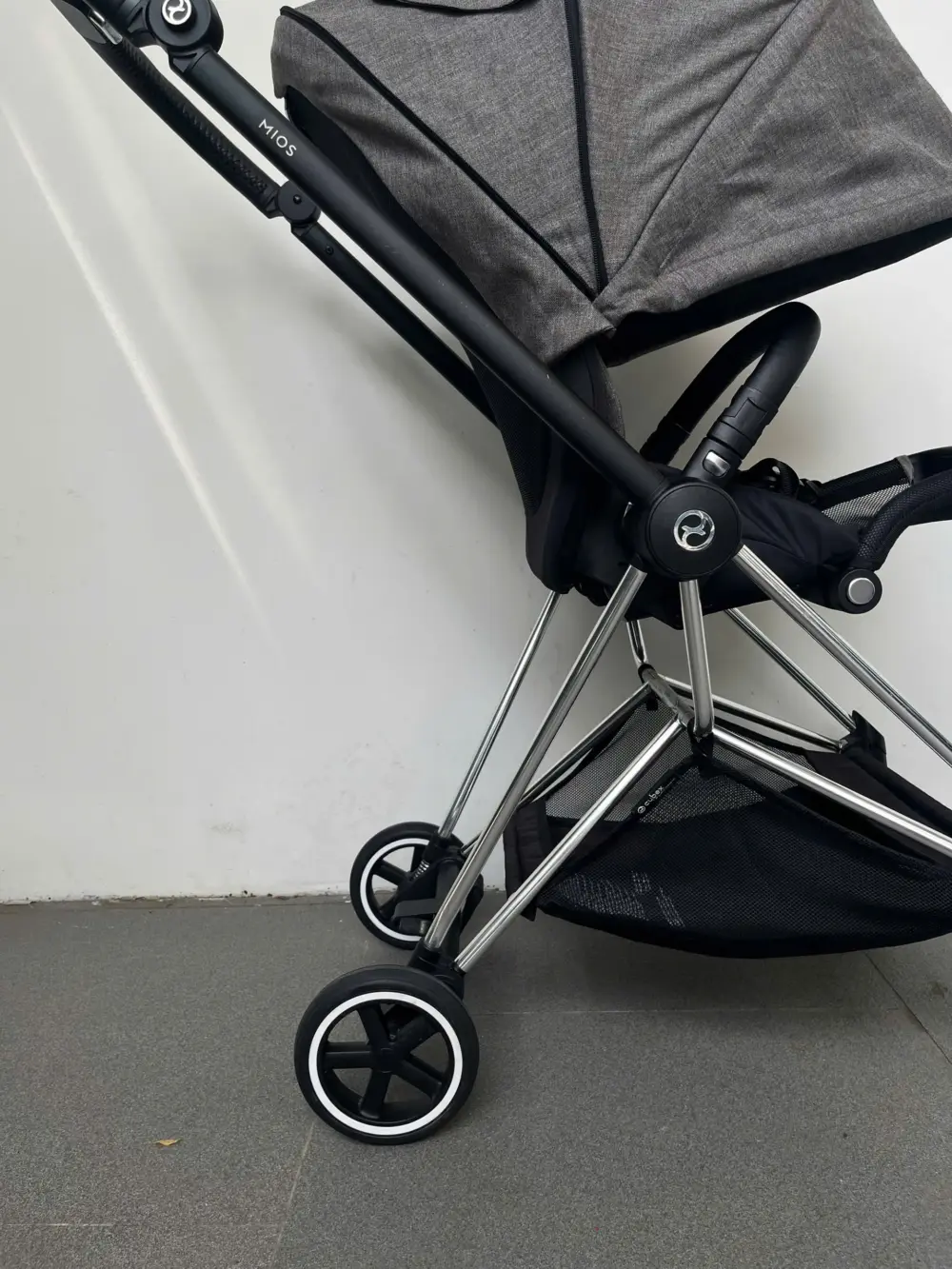 Xe đẩy Cybex mios 1 (xám khung bạc) 0-4 tuổi tối đa 22kg - Ảnh 12