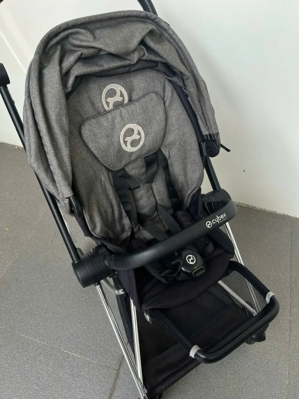 Xe đẩy Cybex mios 1 (xám khung bạc) 0-4 tuổi tối đa 22kg - Ảnh 15