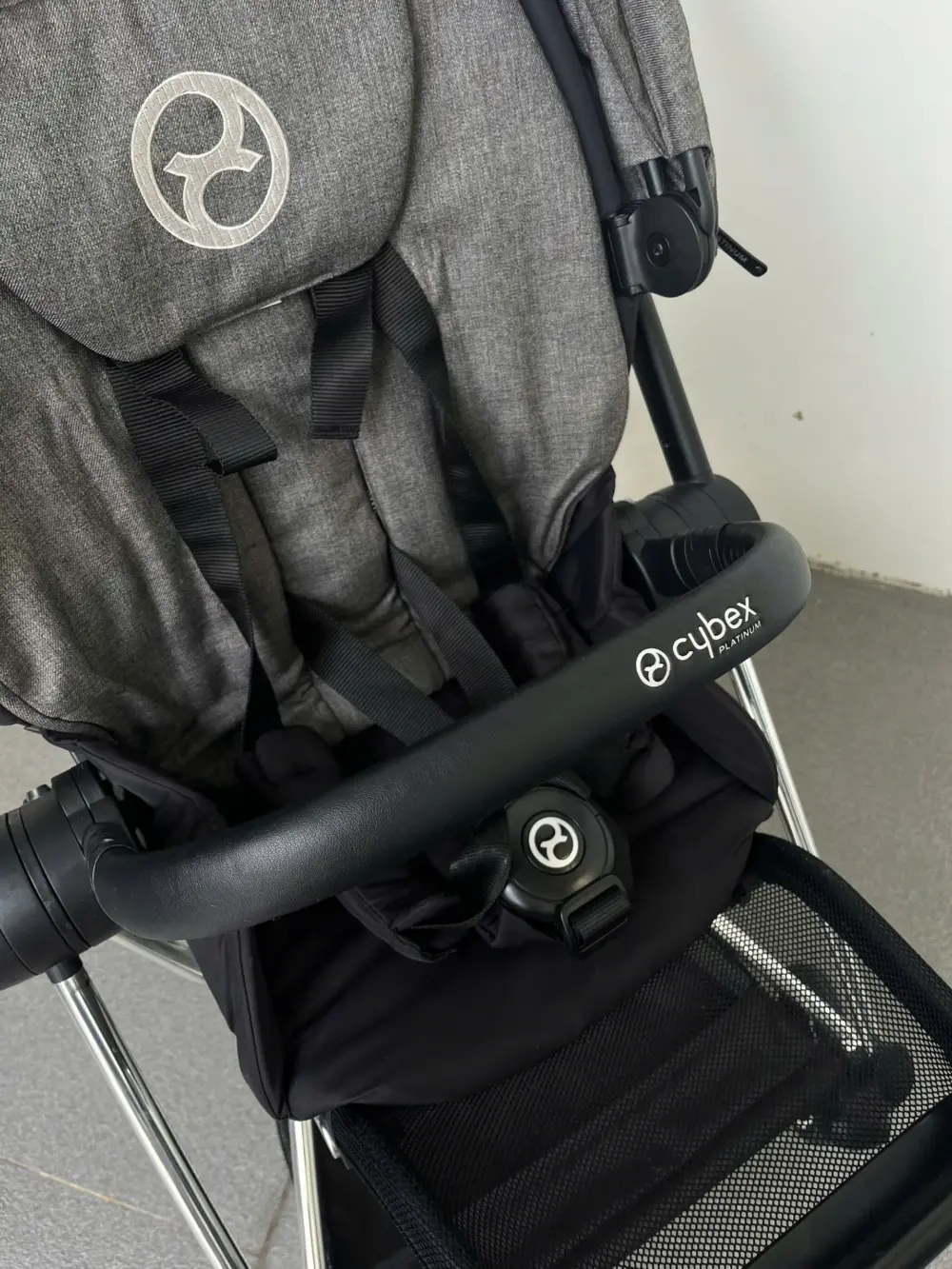 Xe đẩy Cybex mios 1 (xám khung bạc) 0-4 tuổi tối đa 22kg - Ảnh 16