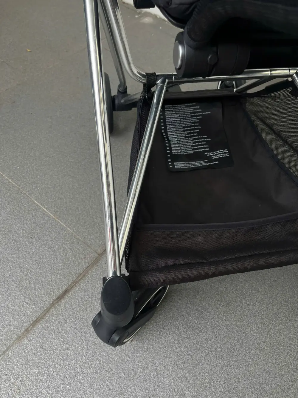 Xe đẩy Cybex mios 1 (xám khung bạc) 0-4 tuổi tối đa 22kg - Ảnh 20