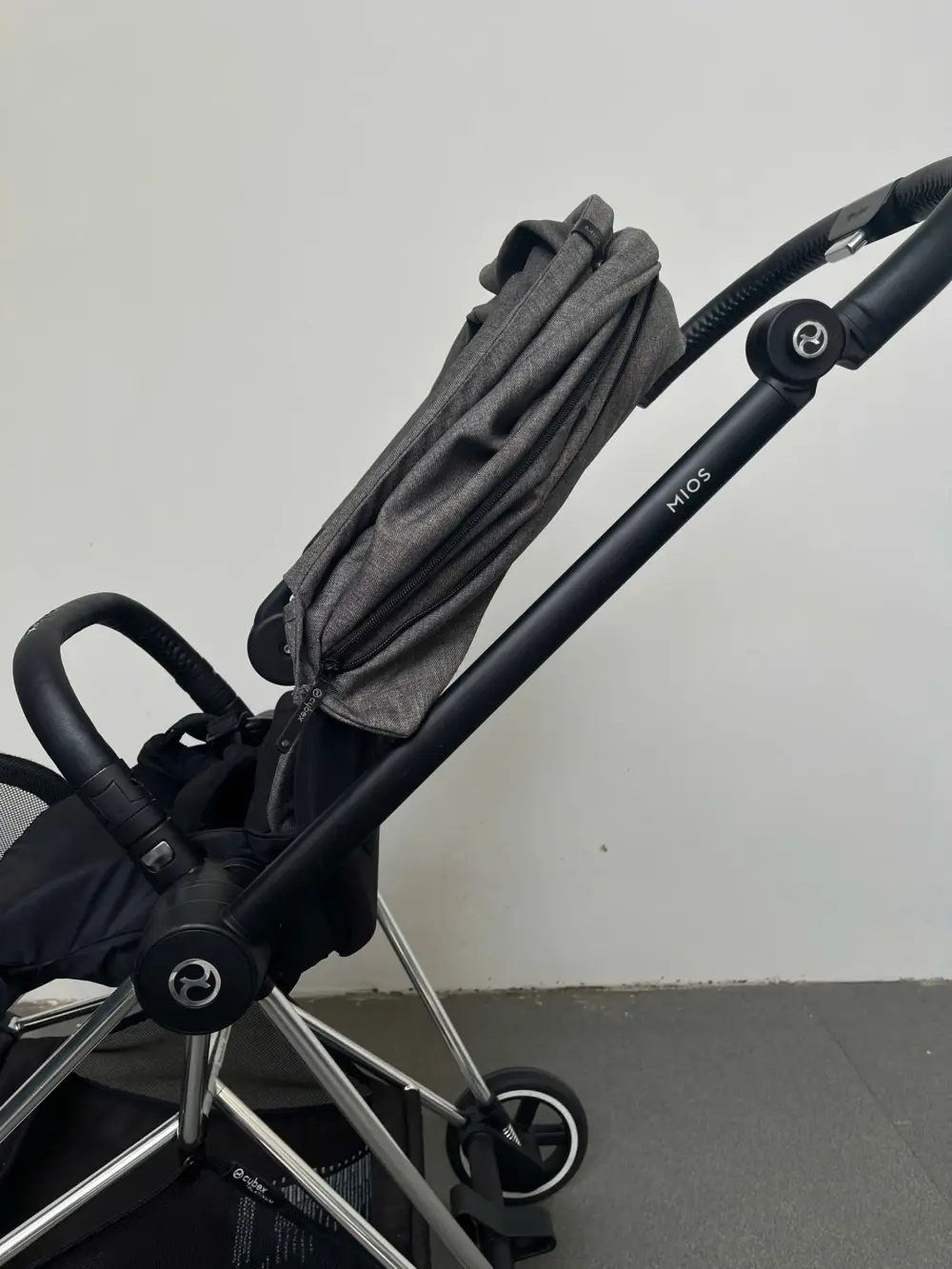 Xe đẩy Cybex mios 1 (xám khung bạc) 0-4 tuổi tối đa 22kg - Ảnh 4