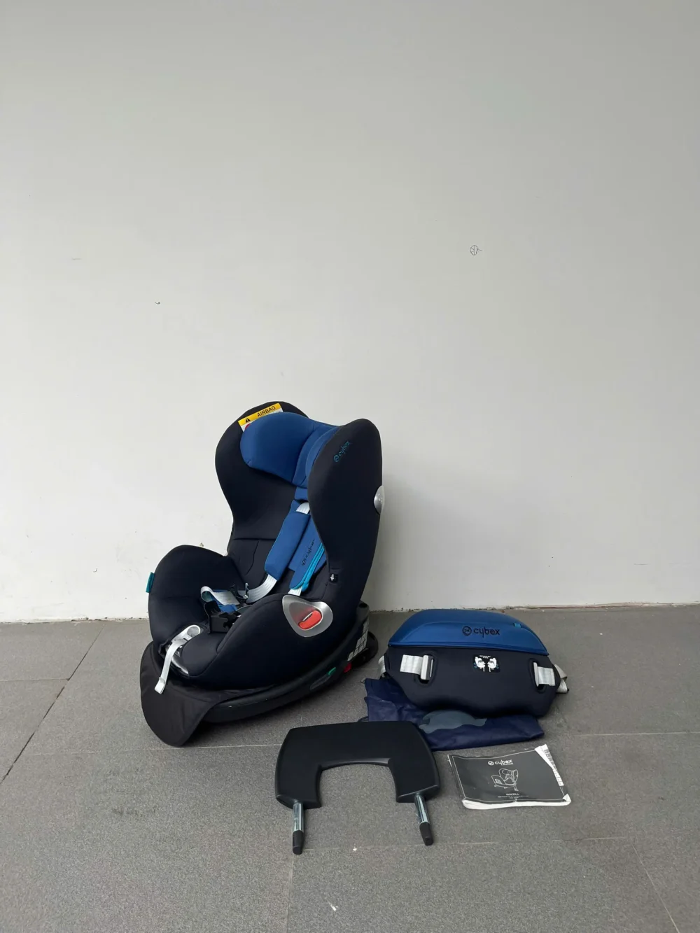 Ghế ngồi ô tô Cybex sirona kèm base isofix (màu xanh đen) 0-4 tuổi tối đa 18kg - Ảnh 28