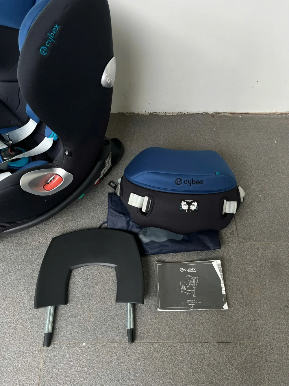 Ghế ngồi ô tô Cybex sirona kèm base isofix (màu xanh đen) 0-4 tuổi tối đa 18kg - Ảnh 29