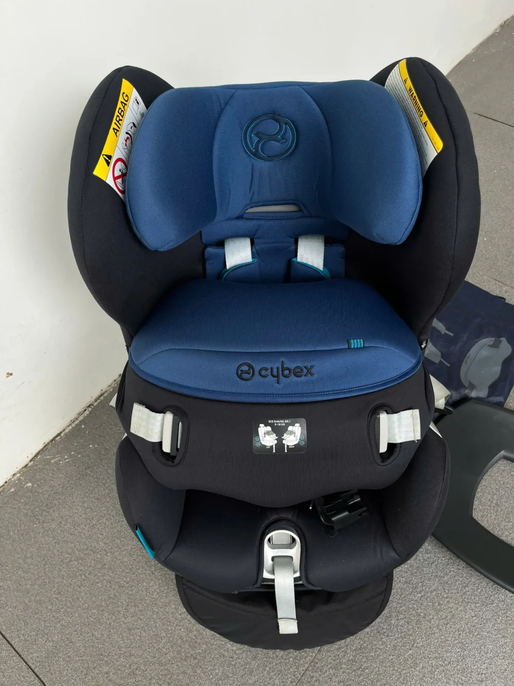 Ghế ngồi ô tô Cybex sirona kèm base isofix (màu xanh đen) 0-4 tuổi tối đa 18kg - Ảnh 7