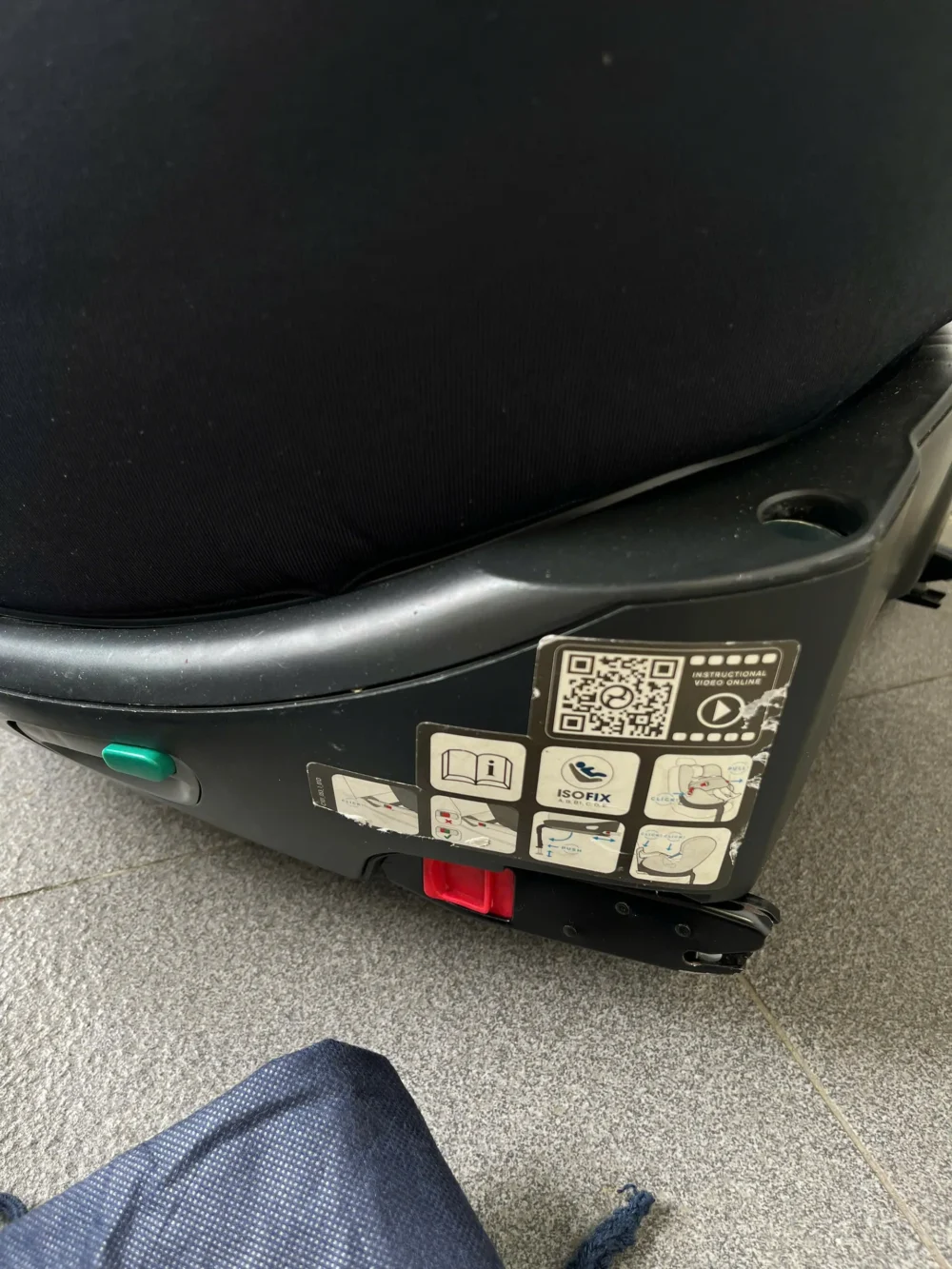 Ghế ngồi ô tô Cybex sirona kèm base isofix (màu xanh đen) 0-4 tuổi tối đa 18kg - Ảnh 13