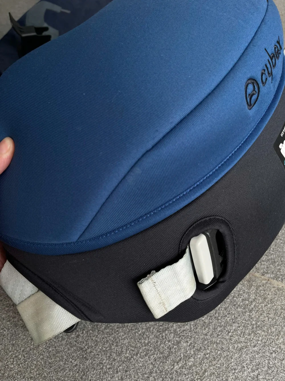 Ghế ngồi ô tô Cybex sirona kèm base isofix (màu xanh đen) 0-4 tuổi tối đa 18kg - Ảnh 23