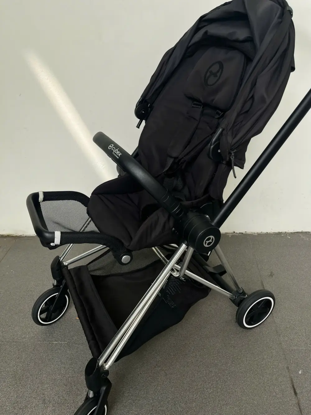 Xe đẩy Cybex mios 1 (đen khung bạc) 0-4 tuổi tối đa 22kg (có lỗi đọc kỹ mô tả) - Ảnh 5