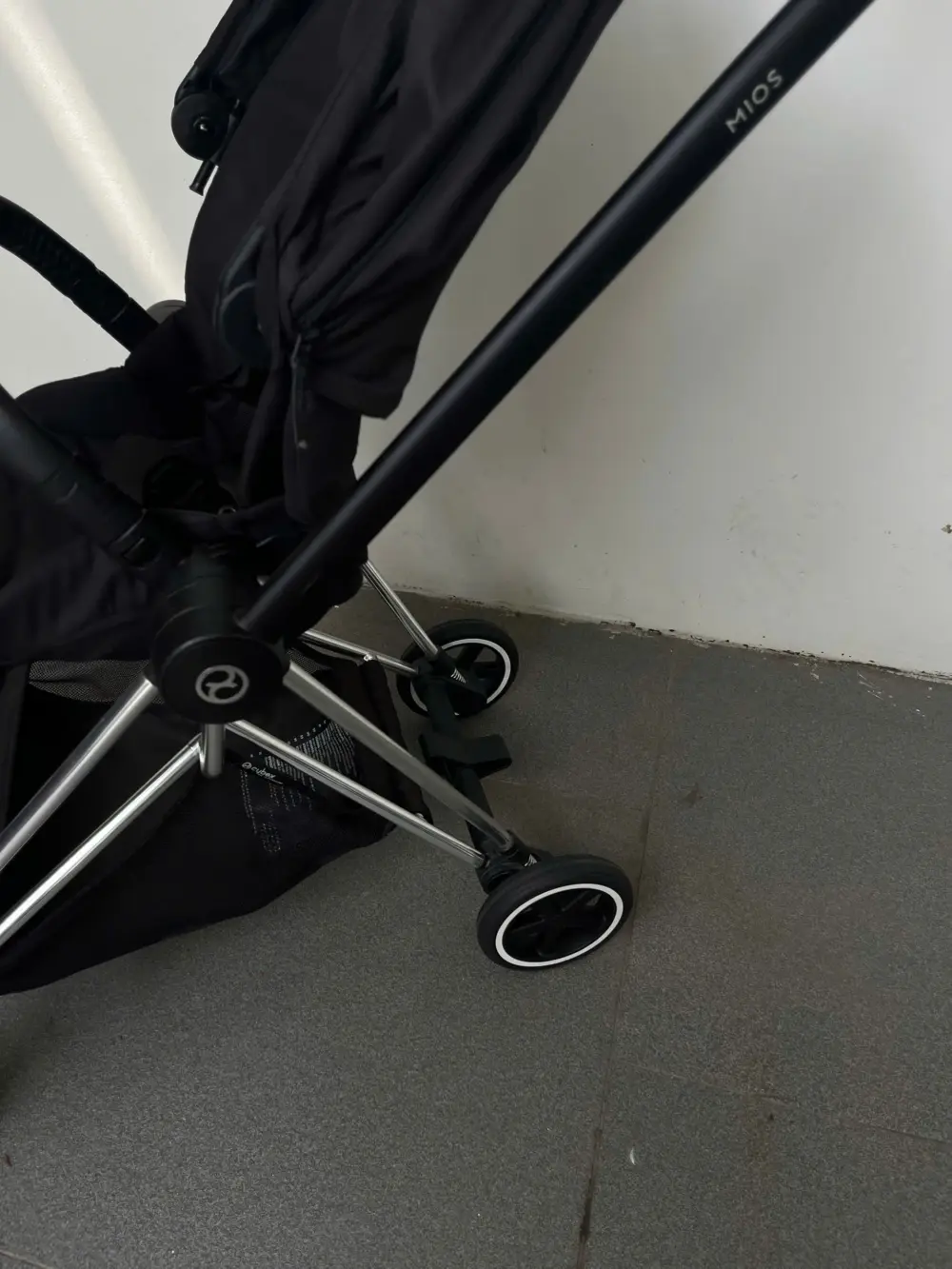 Xe đẩy Cybex mios 1 (đen khung bạc) 0-4 tuổi tối đa 22kg (có lỗi đọc kỹ mô tả) - Ảnh 7