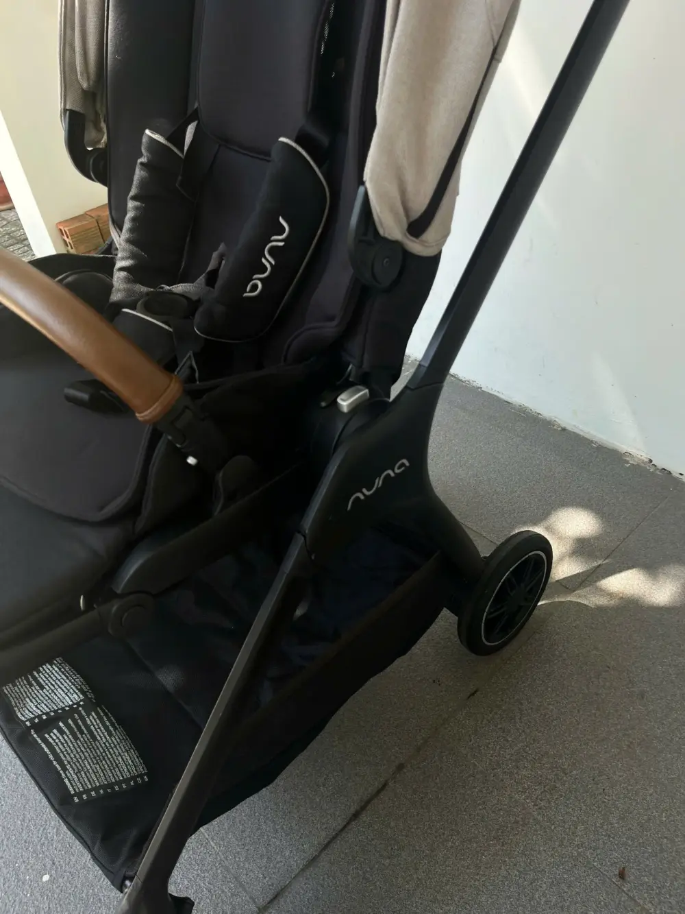 Xe đẩy Nuna triv (màu đen khung đen) 0-4 tuổi tối đa 22kg - Ảnh 27