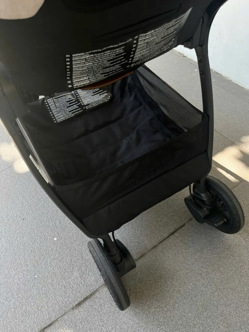 Xe đẩy Nuna triv (màu đen khung đen) 0-4 tuổi tối đa 22kg - Ảnh 5